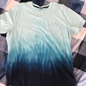 Hollister curved hem tee short sleeve mens